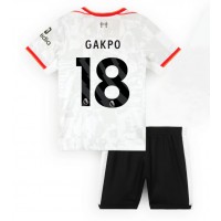 Liverpool Cody Gakpo #18 Fußballbekleidung 3rd trikot Kinder 2024-25 Kurzarm (+ kurze hosen)